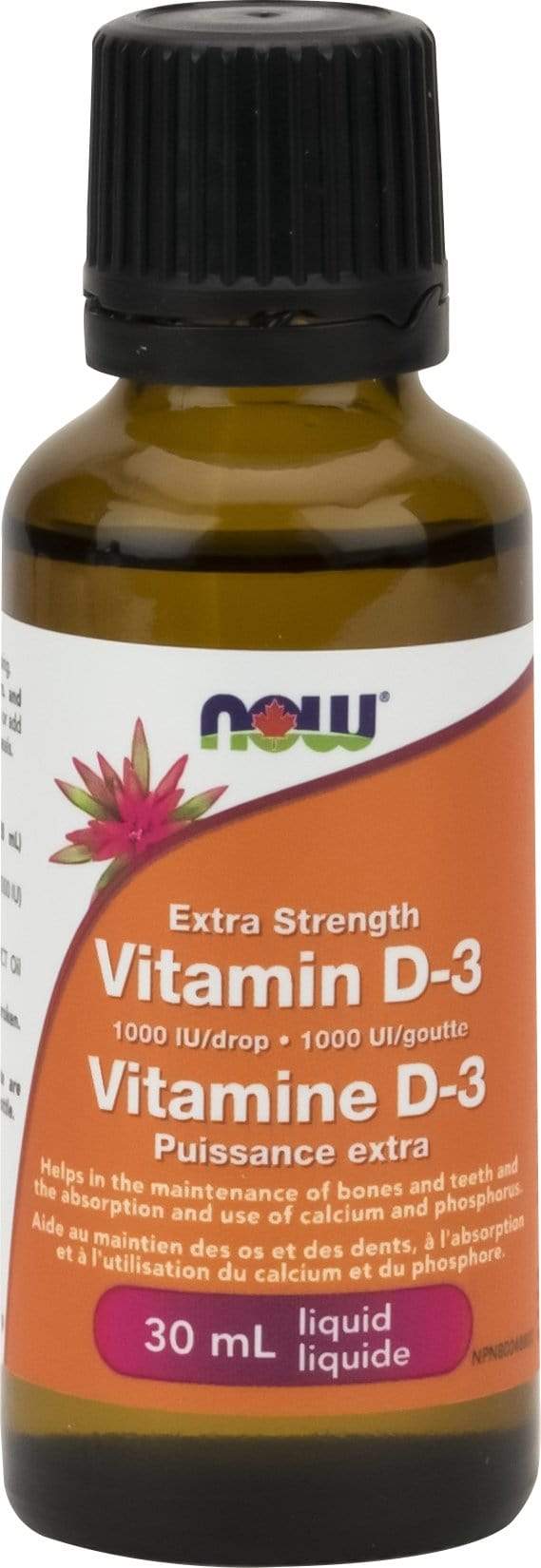 NOW Extra Strength Vitamin D-3 1000 IU/Drop 30 ml