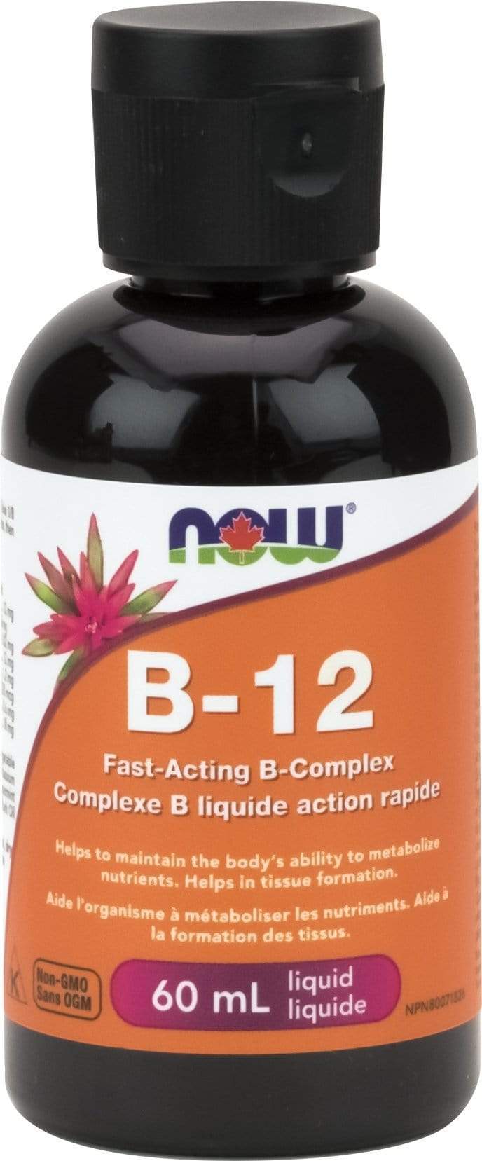 NOW B-12 Complex Liquid 600mcg 60mL