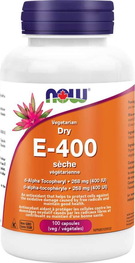 NOW Vegetarian Dry E-400