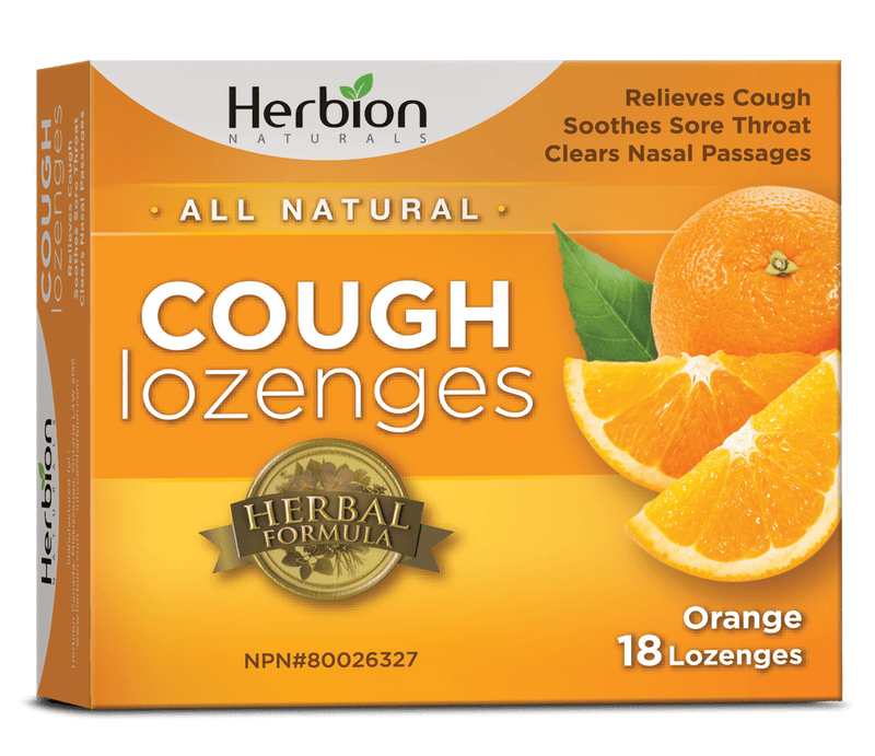 Herbion Naturals Cough Lozenges Orange
