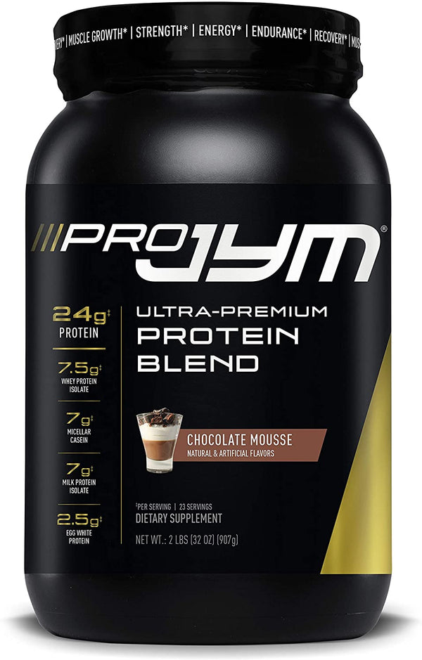 JYM PRO Protein Blend 2 lb 23 Servings - Chocolate Mousse