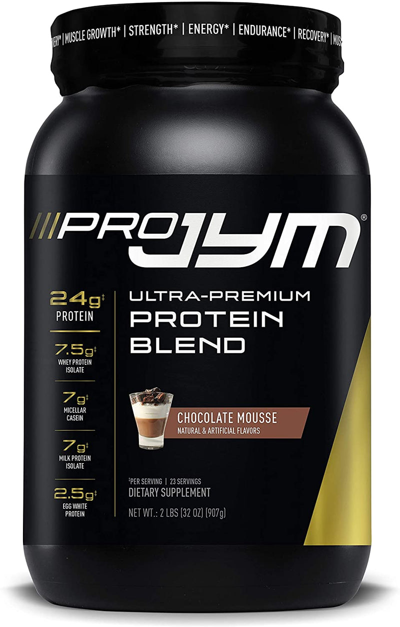 JYM PRO Protein Blend 2 lb 23 Servings - Chocolate Mousse