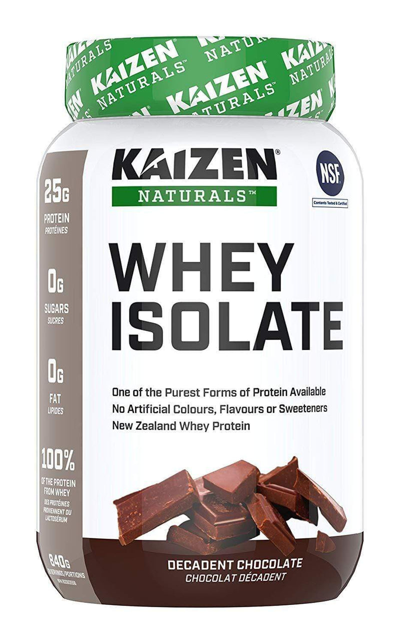 Kaizen Naturals Whey Isolate Decadent Chocolate 840 g
