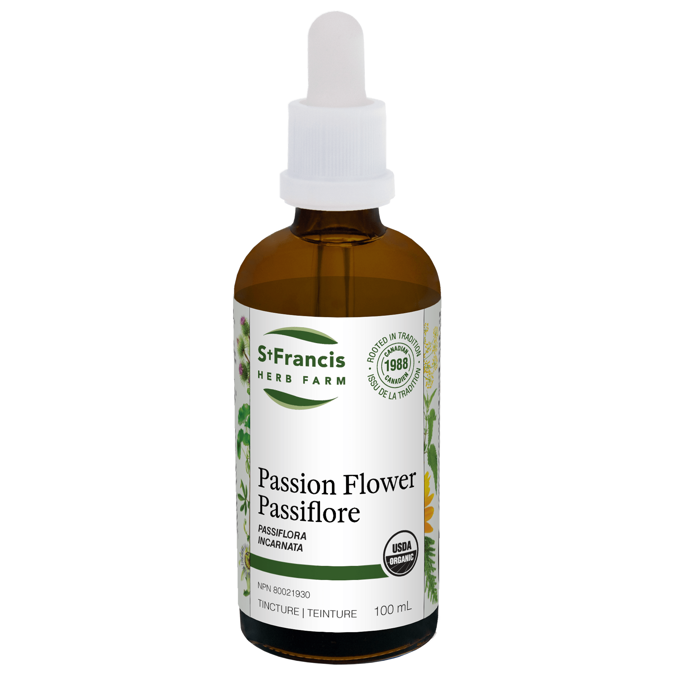 St Francis Herb Farm Passion Flower 100 ml