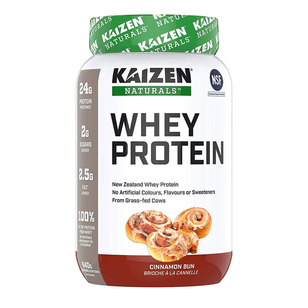 Kaizen Naturals Whey Protein Cinnamon Bun 840 g