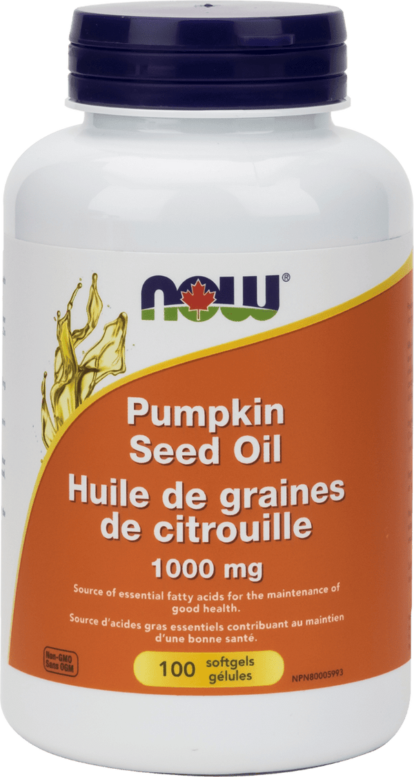 NOW Pumpkin Seed Oil 1000 mg 100 Softgels