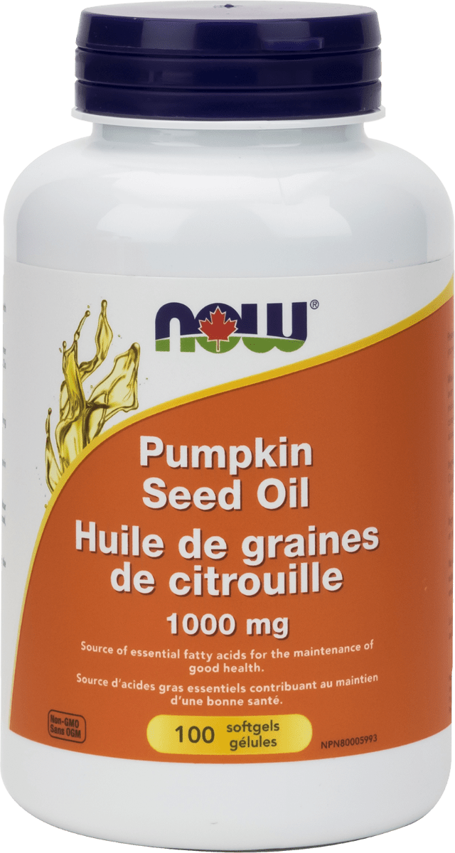 NOW Pumpkin Seed Oil 1000 mg 100 Softgels