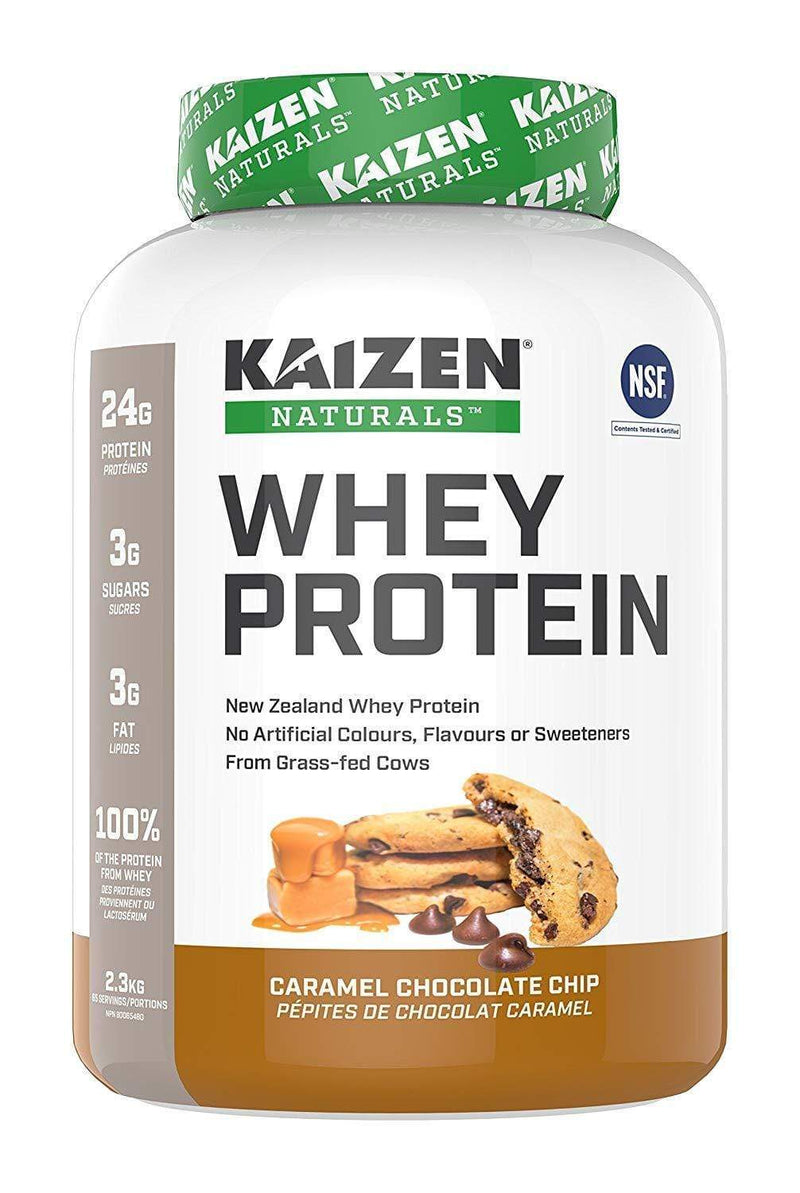 Kaizen Naturals 유청 단백질 카라멜 초콜릿 칩 2.3kg