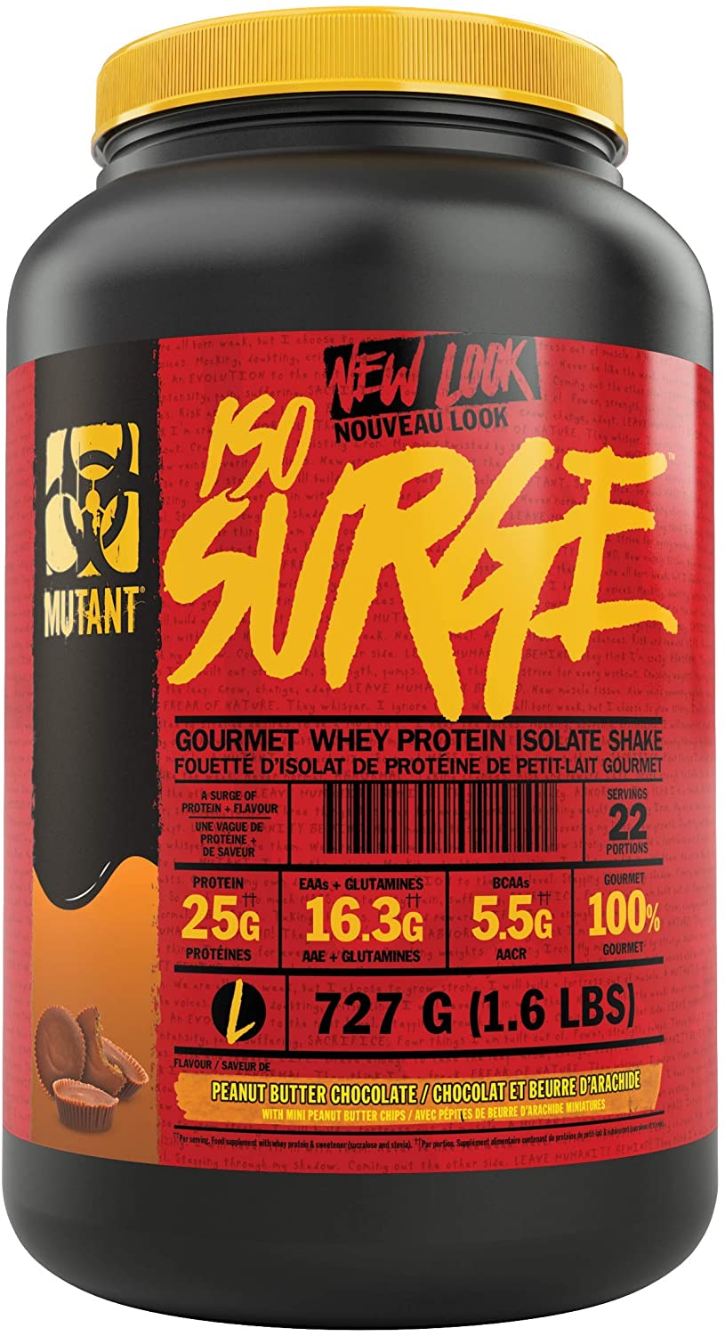 Mutant, ISO SURGE, Peanut Butter Chocolate, 727g