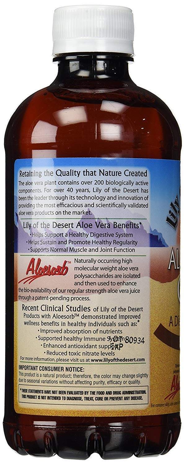 Lily Of The Desert Aloe Vera Gel Inner Fillet 33oz/946ml