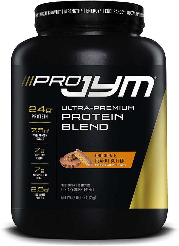 JYM PRO Protein Blend 4 lb- Chocolate Peanut Butter