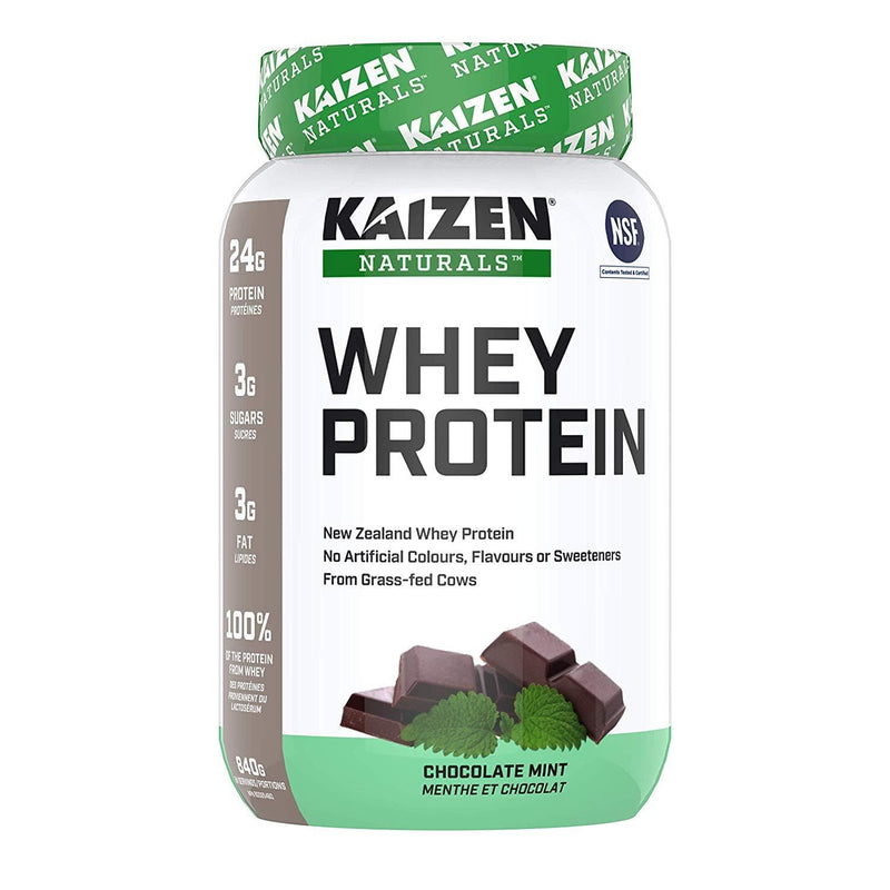 Kaizen Naturals 유청 단백질 초콜릿 민트 840g