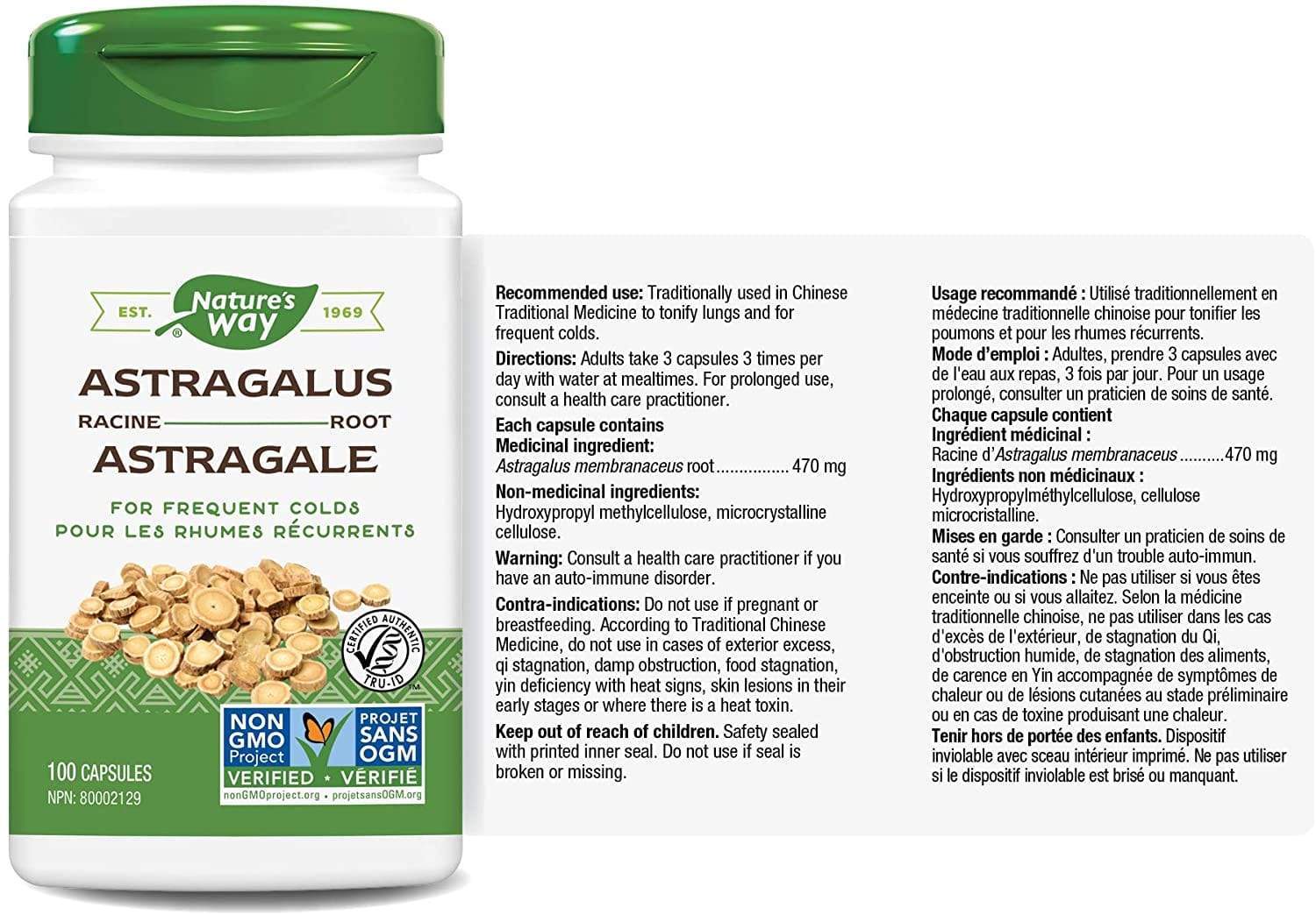 Nature's Way Astragalus Root