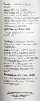 NOW, زيت الخروع، نقي 100%، 473 مل