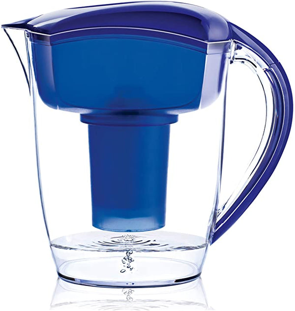 Santevia, Alkaline Water Pitcher Filter, Blue, 9-Cup