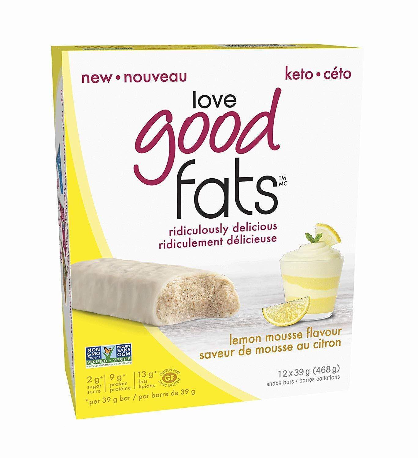Love Good Fats Lemon Mousse Box of 12