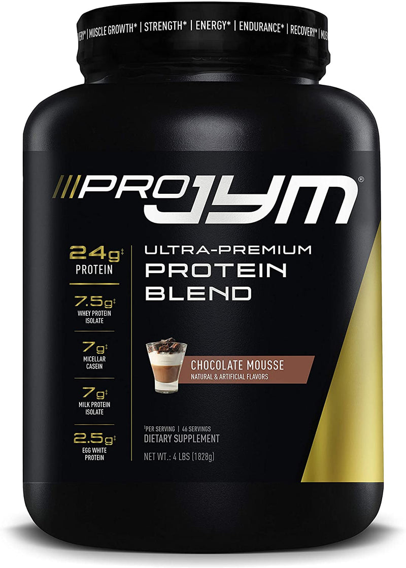 JYM PRO  Protein Blend 4 lb 46 Servings - Chocolate Mousse