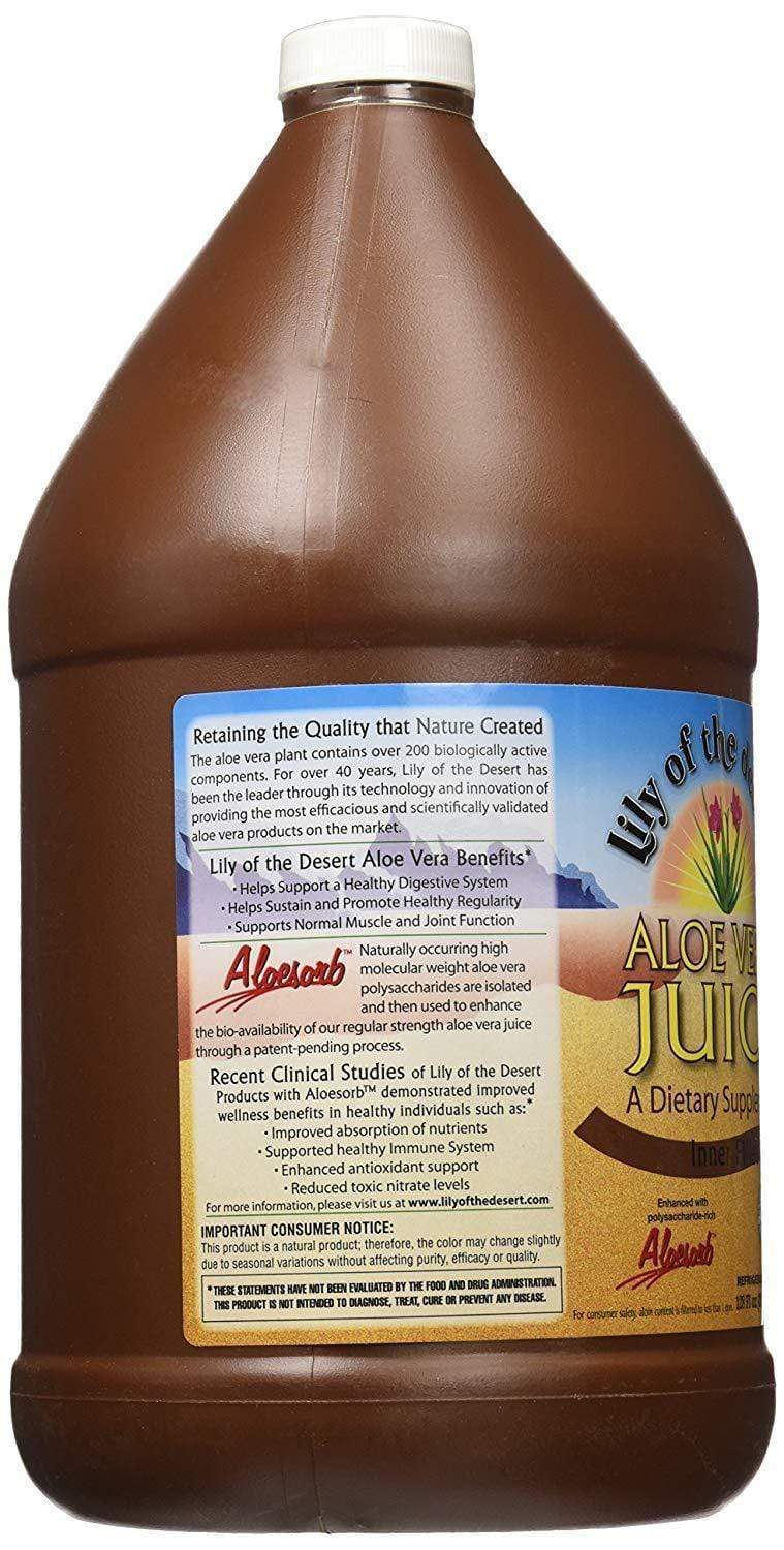 Lily of the Desert Aloe Vera Juice Inner Fillet 3.78 L