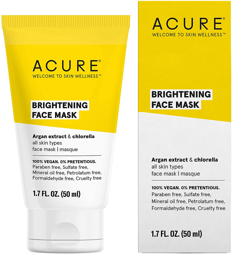 Acure Brightening Face Mask Argan Extract & Chlorella