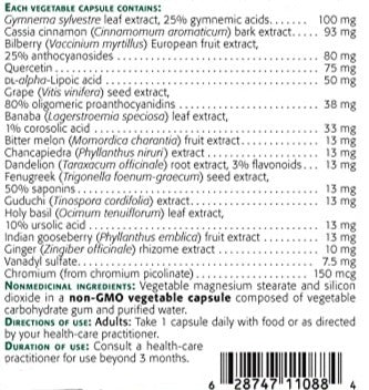 New Roots, Blood Sugar Balance, 60 Capsules