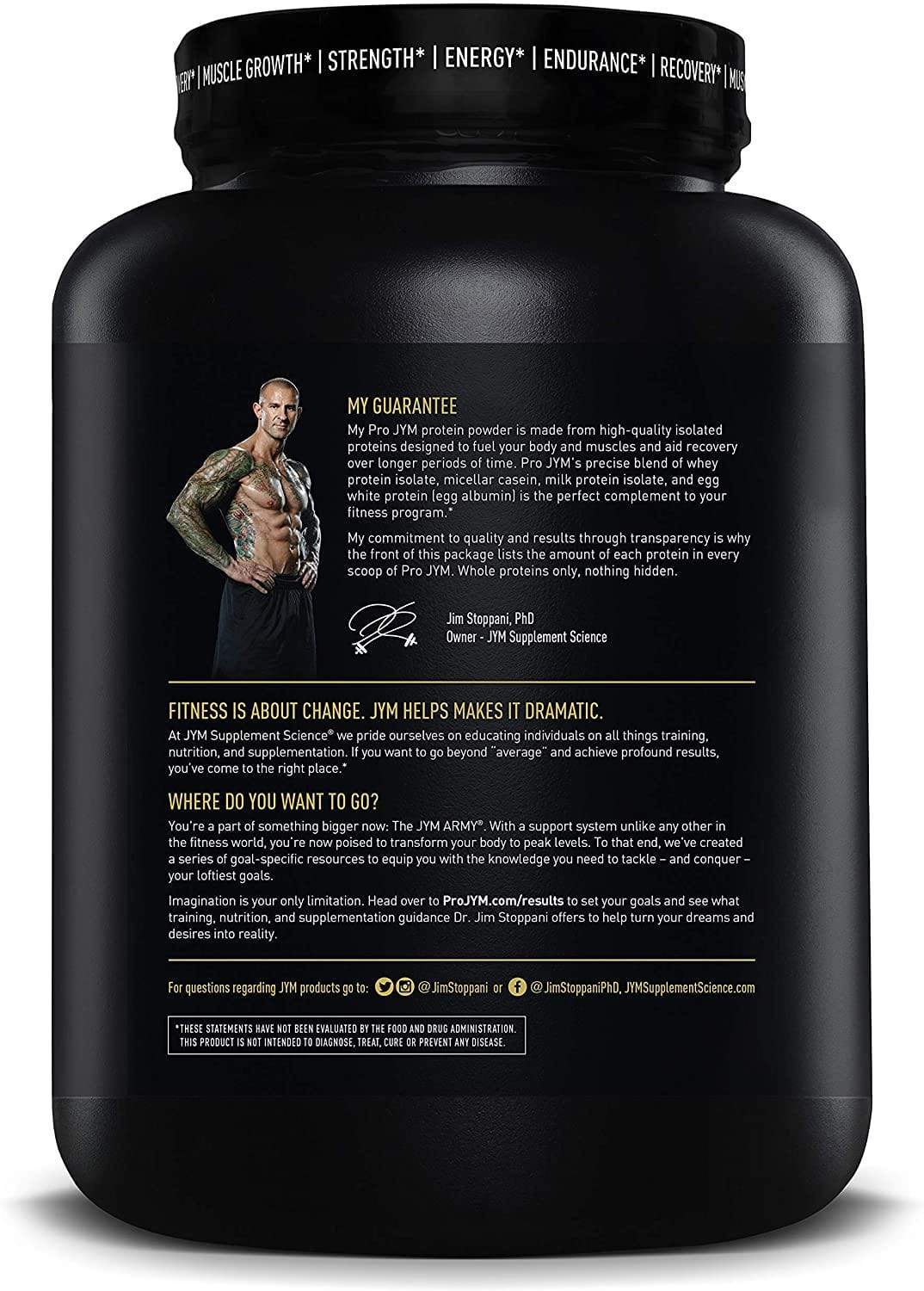 JYM PRO  Protein Blend 4 lb 46 Servings - Chocolate Mousse