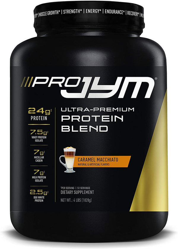 JYM PRO  Protein Blend 4 lb 46 Servings - Caramel Macchiato