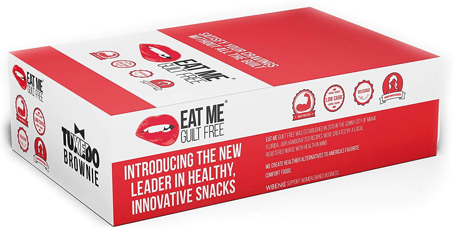 Eat Me Guilt Free - Tuxedo Brownie