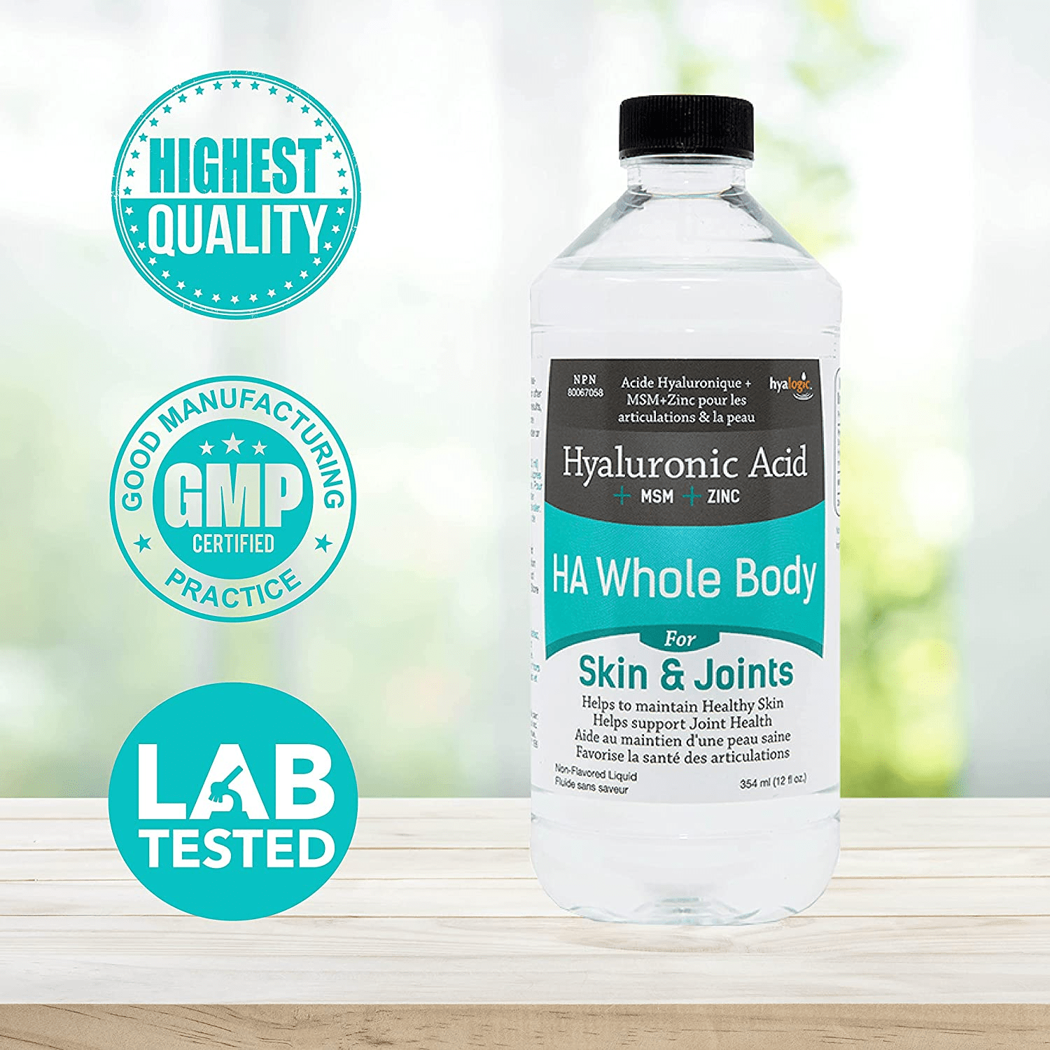 HyaLogic Hyaluronic Acid HA Whole Body