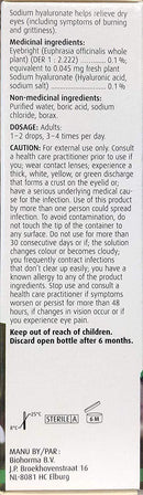 A.보겔 안약 건조하고 자극받고 피곤한 눈을 위한 안약 10ml NEW