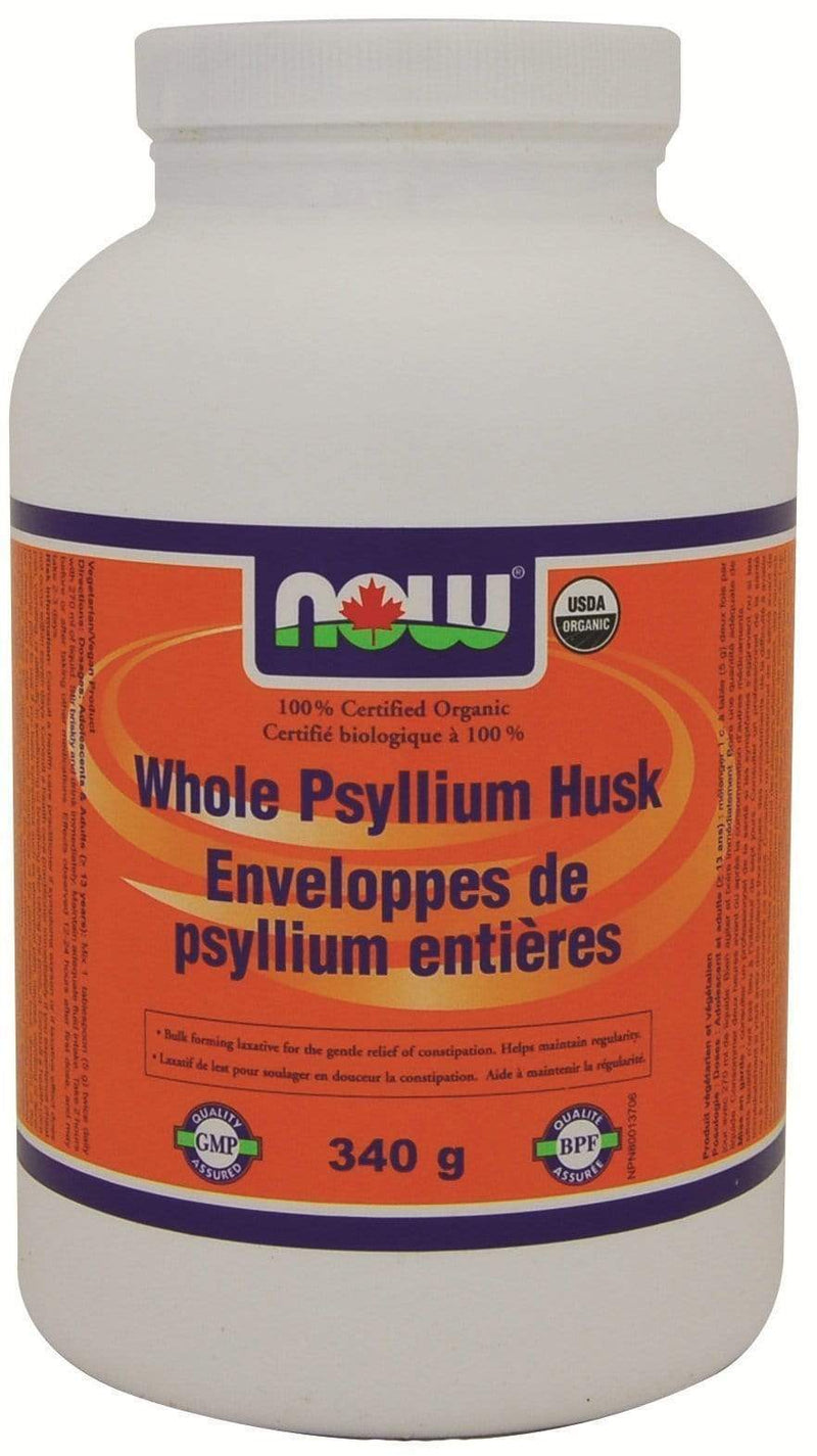 NOW Organic Whole Psyllium Husk