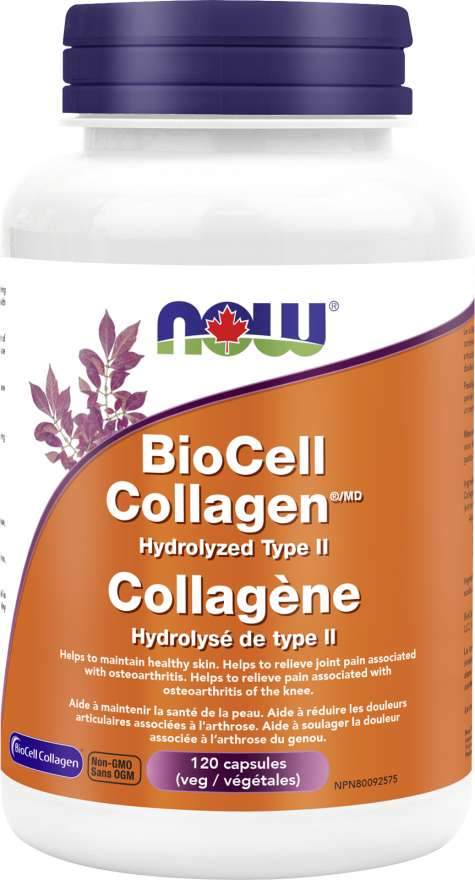 NOW, BioCell Collagen، 120 كبسولة