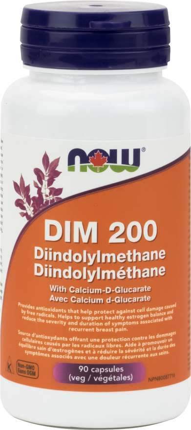 NOW DIM 200 with Calcium Glucarate 90 V-Caps