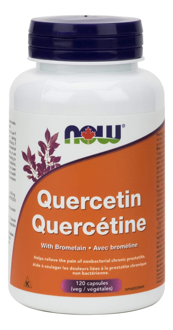 NOW Quercetin with Bromelain 120 Capsules