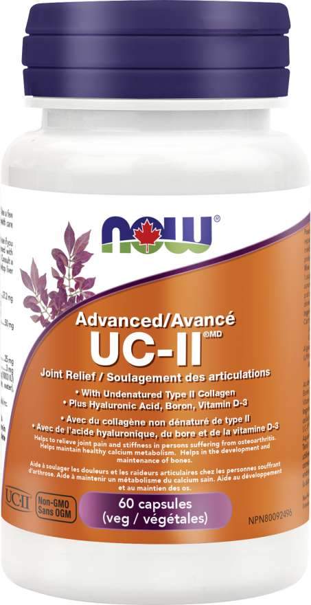 NOW UC-II Advanced Joint Relief 60 Capsules