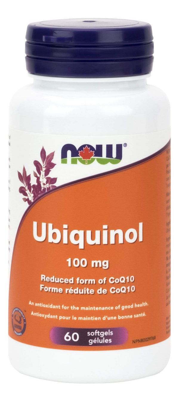 NOW, Ubiquinol, 100mg, 60 Softgels