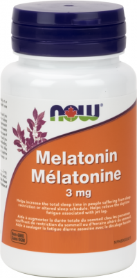 NOW, Melatonin, 3mg, 60 V-Caps