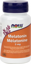NOW, الميلاتونين، 3 ملغ، 60 كبسولة على شكل حرف V