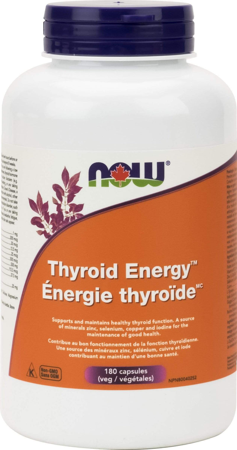 NOW, Thyroid Energy, 180 Veg Capsules