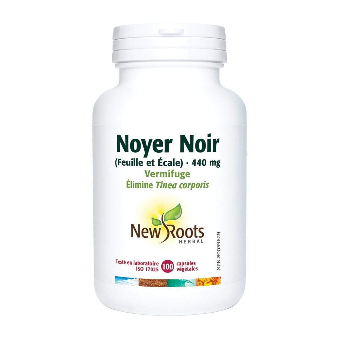 New Roots Black Walnut Leaves & Hulls 440 mg