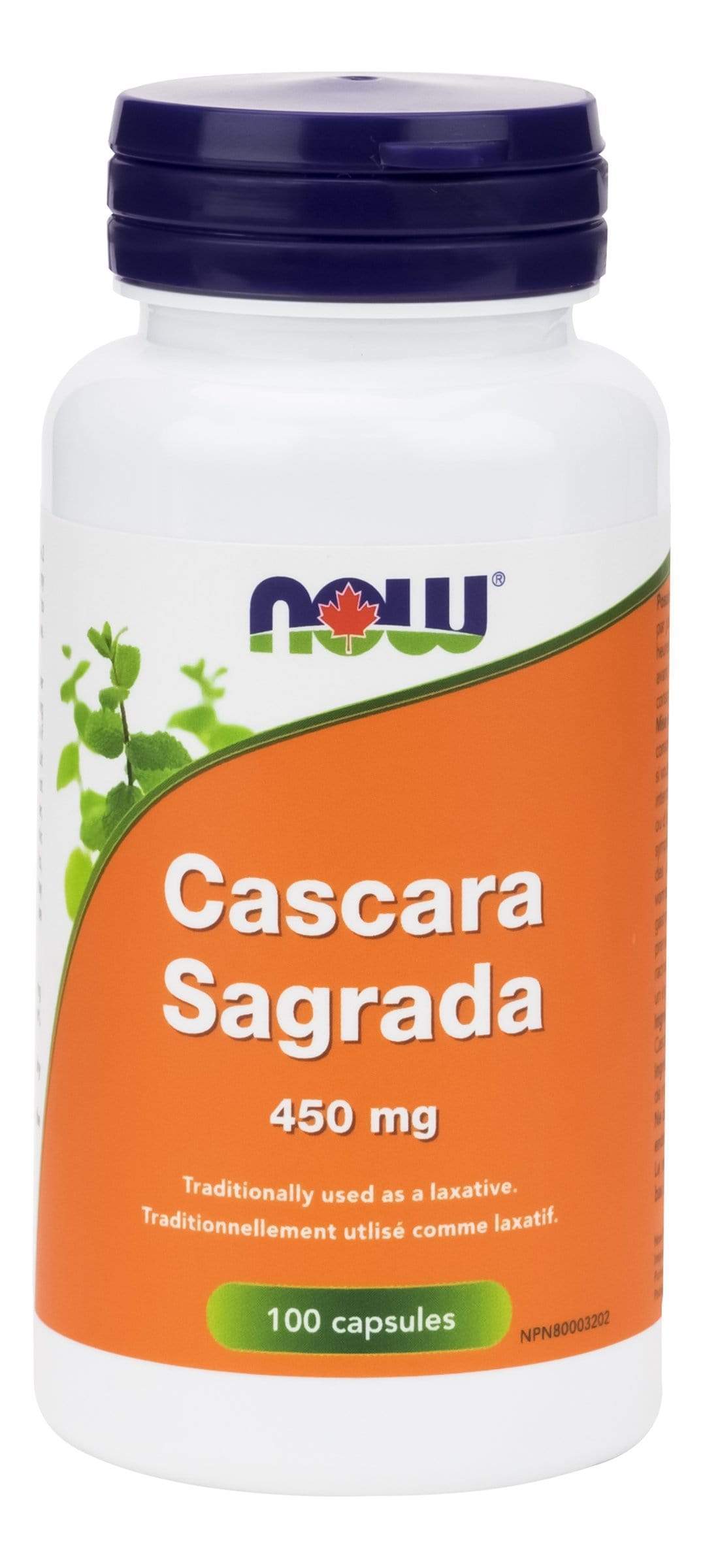 NOW Cascara Sagrada 450mg 100 V-Caps