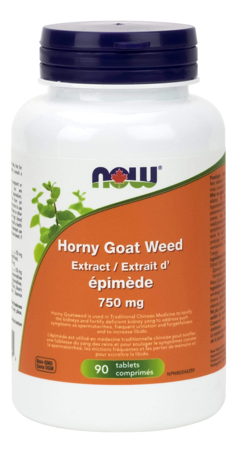 NOW Horny Goat Weed Extract 750 mg
