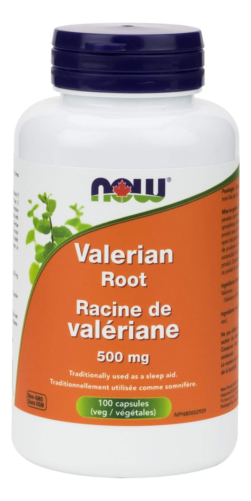 NOW Valerian Root 500mg 100 V-Caps