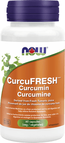 الآن CurcuFRESH الكركمين 4٪ 60 كبسولة V