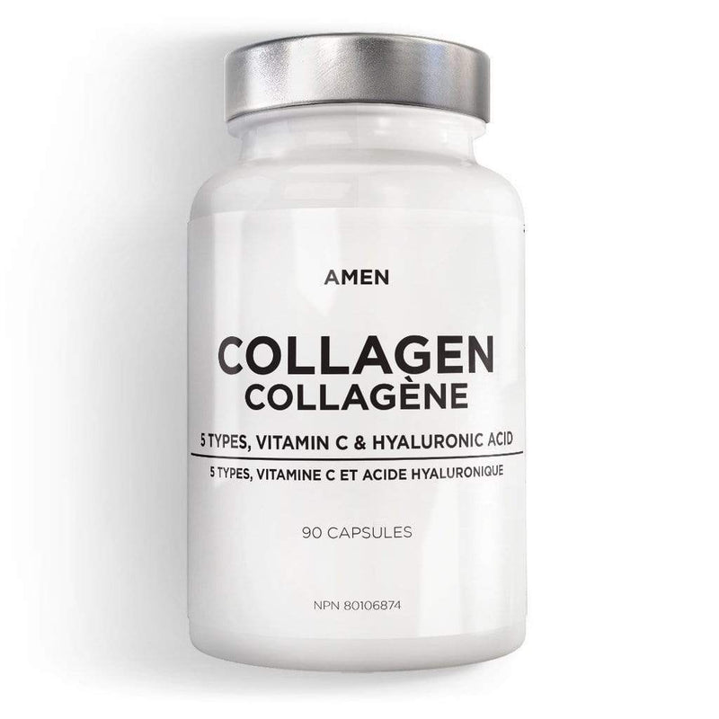 Codeage Amen Collagen - 5 Types Grass-Fed Hydrolyzed Collagen