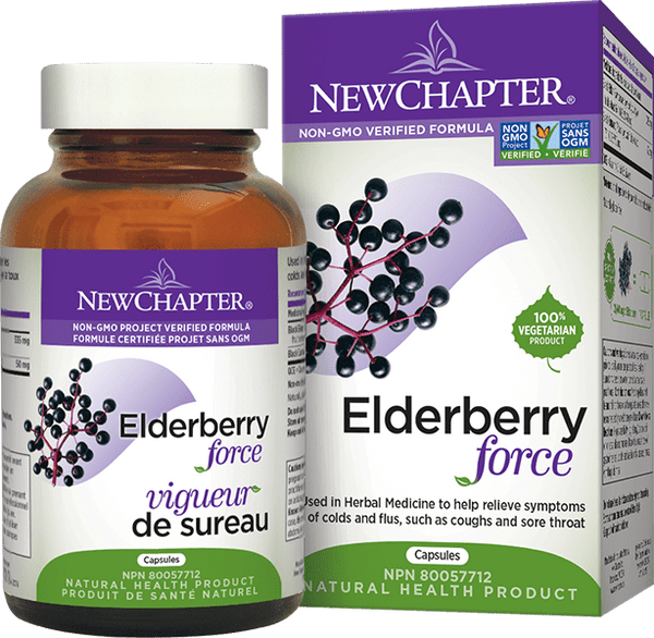 New Chapter Elderberry Force 30 Capsules