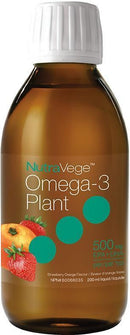 NutraVege Omega-3 Plant - Strawberry Orange (200 mL)