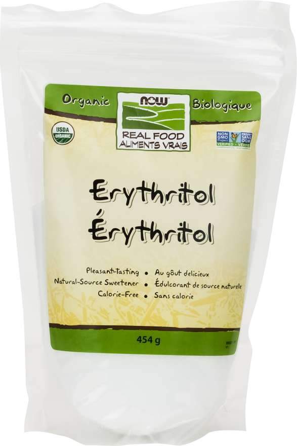 NOW Organic Erythritol 454 g