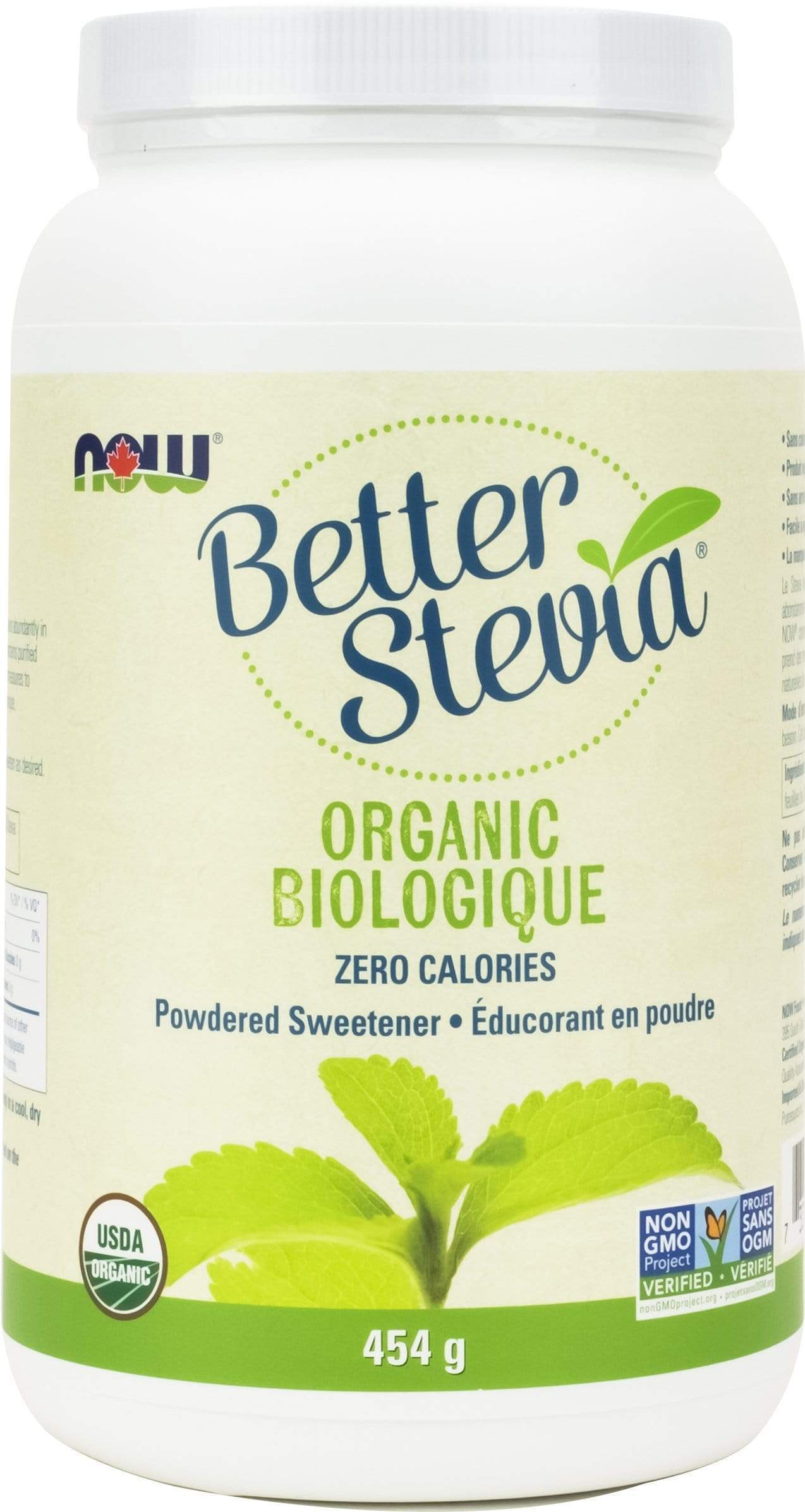 NOW Better Stevia Certified Organic Extract Powder At Healtha.ca