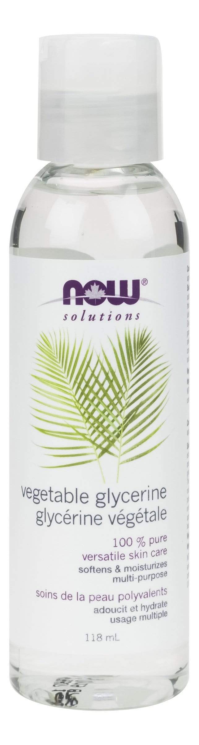 NOW Vegetable Glycerine, Pure 118mL