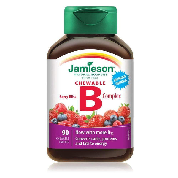 Jamieson B Complex Berry Bliss 90 Tablets